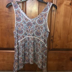 Eyeshadow tank top
